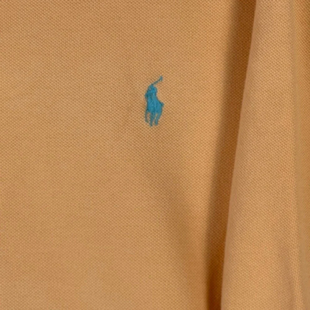 Polo by Ralph Lauren Mens 2XLT Peach Polo Shirt Short Sleeve Classic Fit‎